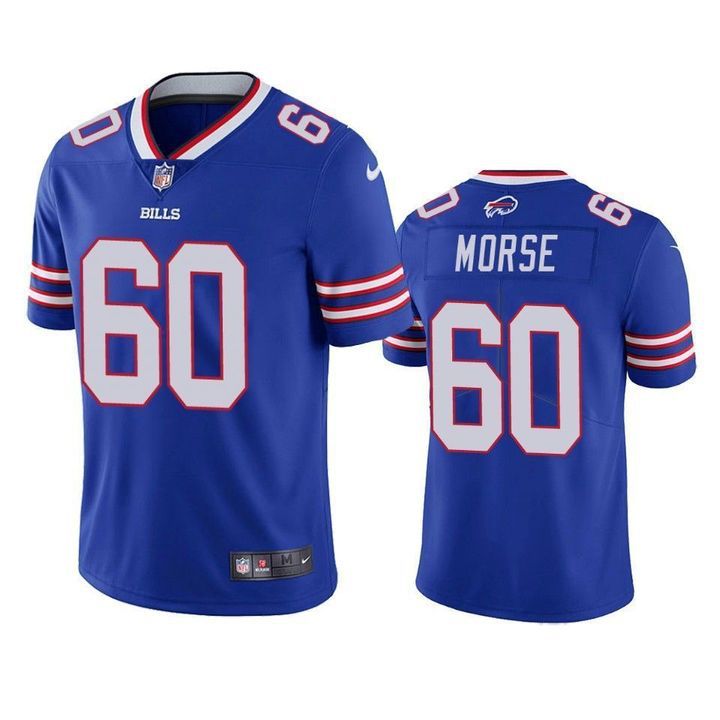 Men Buffalo Bills 60 Mitch Morse Nike Royal Limited NFL Jersey